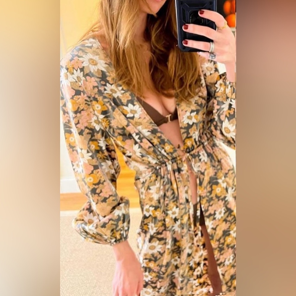 Rumer the Label Resort Cover- Up Novelty Floral Print